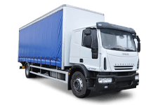 Car Hire Holyhead - 18 Tonne Curtain Side Truck - Truck hire Holyhead