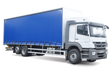 Car Hire Holyhead - 26 Tonne Curtain Side Truck - Truck hire Holyhead