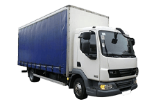 Car Hire Holyhead - 7.5 Tonne Curtain Side Truck - Truck hire Holyhead